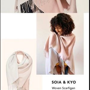 Soia & Kyo Scarf with Fringe NEW!!